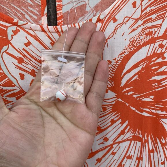 FREE PEOPLE First Kiss Maxi Dress NWT Sz Large Orange Floral Rayon Bohemian - Picture 11 of 16